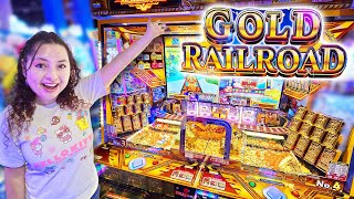 Let's get Lucky on GOLD RAILROAD! screenshot 3