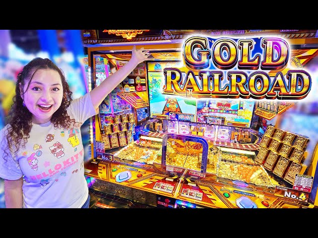 Let's get Lucky on GOLD RAILROAD! - YouTube