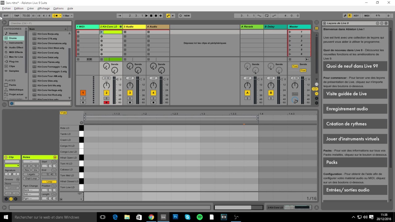 TUTO Comment faire un Loop sur Ableton Live ! - YouTube