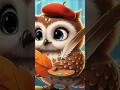 CU-CU-VAU #bufnita #funny #cantecepentrucopii #cartoon #adorable