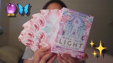 Work Your Light Oracle Cards by Rebecca Campbell UNBOXING and FLIP THROUGH