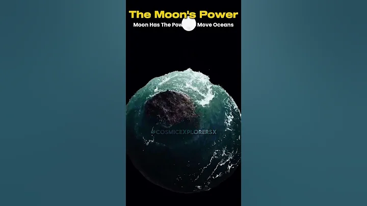 Moon has the power to move Oceans #short #earth #solarsystem #ocean #universe #planet #space