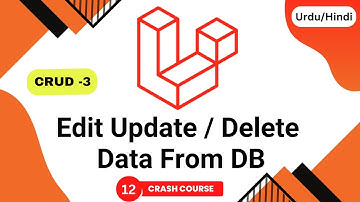 Edit and Update data in Laravel . How to update and delete data from database in Laravel 10
