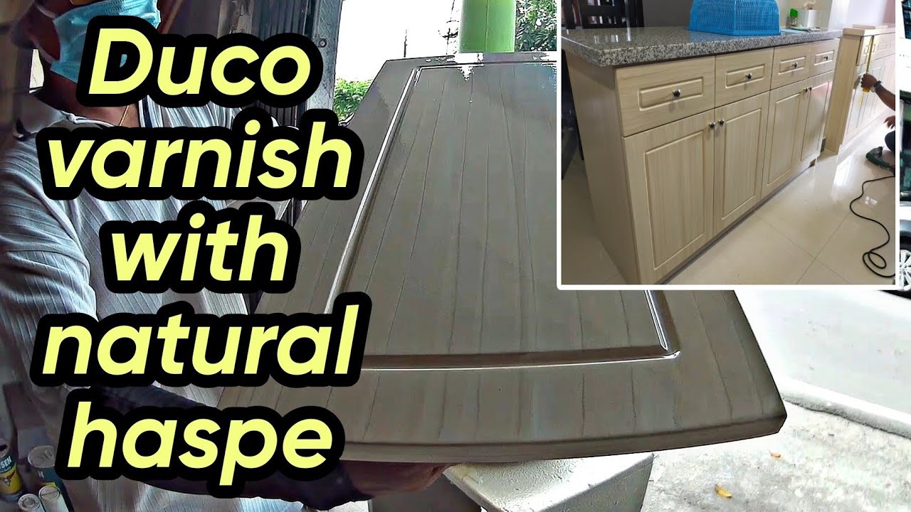 Duco varnish finish with Natural haspe grain YouTube