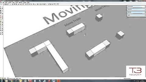 Tecna UK Basic Sketchup Training: Basic Action - Moving