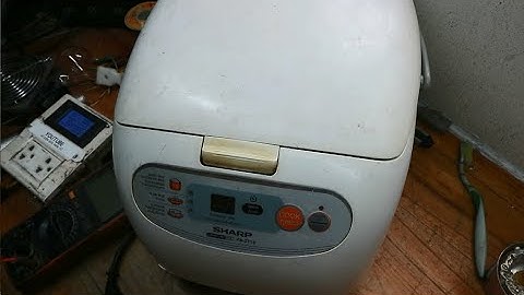 Nồi cơm Sharp mất nguồn.Thỉnh thoảng gặp Pan như này nhé các bạn!