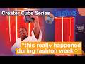 we can't believe this happened during Fashion Week 🫢 | Abi Marvel | instax™ Creator Cube