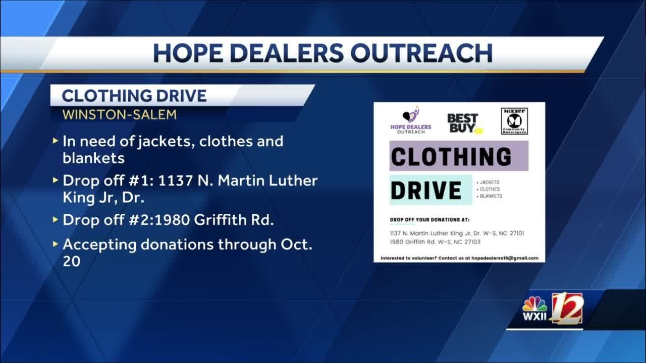 Hope Dealers Outreach is accepting donations for their Community ...