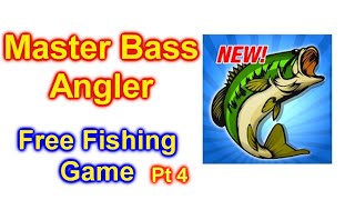 Master Bass Angler Fishing Game Cell Phone How To Play screenshot 5