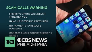 New warning about scammers posing as Bucks County Sheriffs demanding personal information, money