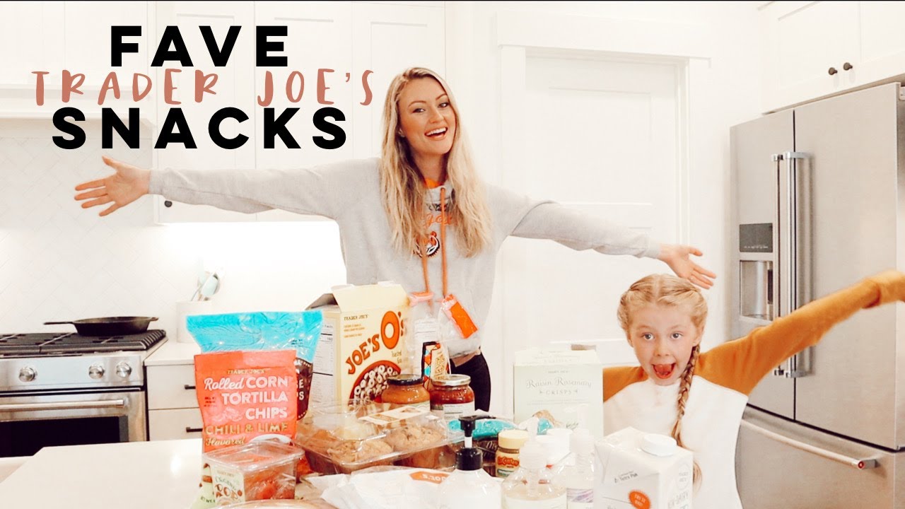 Huge Trader Joe's Haul | Our Favorite Snacks From Trader Joe's
