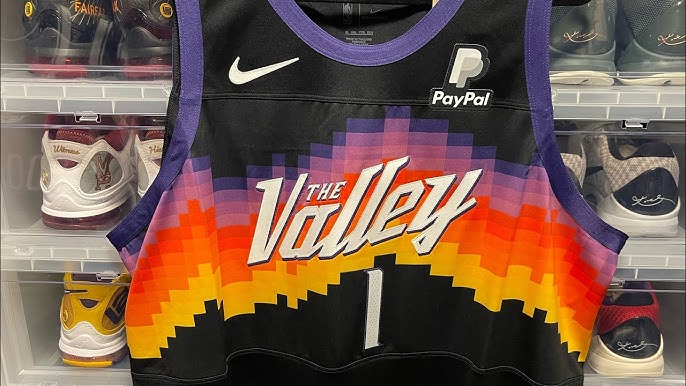 Kevin Durant Phoenix Suns City Edition The Valley Jersey