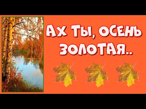 'Ах ты, осень золотая...' Музыка Сергея Чекалина. Релакс. Посмотрите и послушайте!