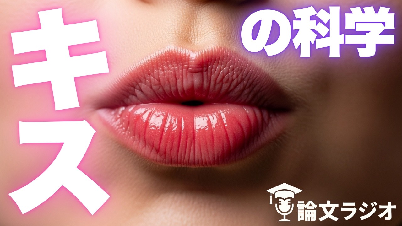 【論文解説】人間がキスをする本当の理由｜科学が証明した2つの機能