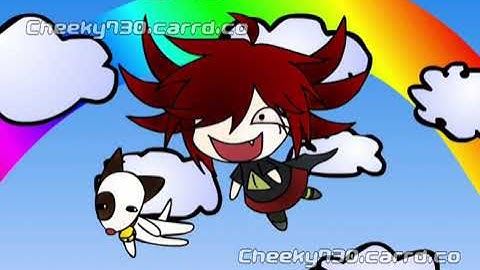 Rainbow in the sky // Original animation // Macromedia Flash 8 test