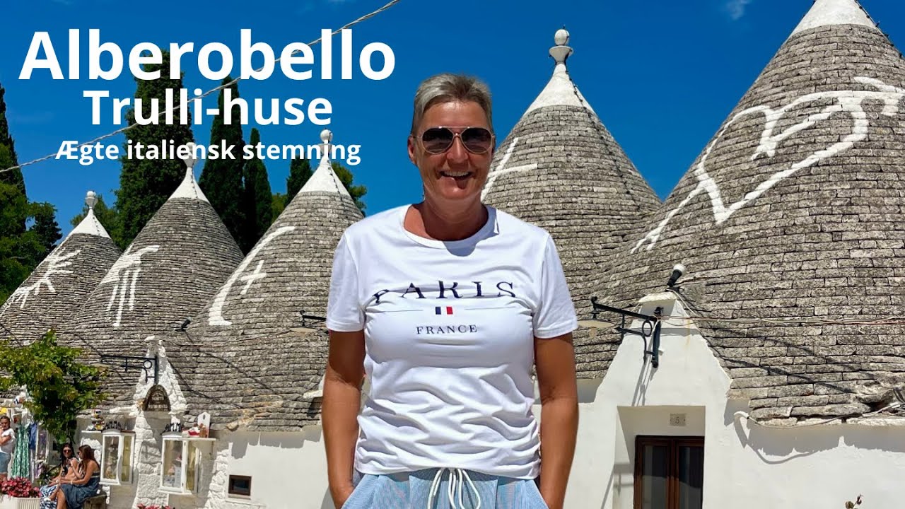 Alberobello, trulli-huse og ægte italiensk stemning - Autocamper i Syditalien