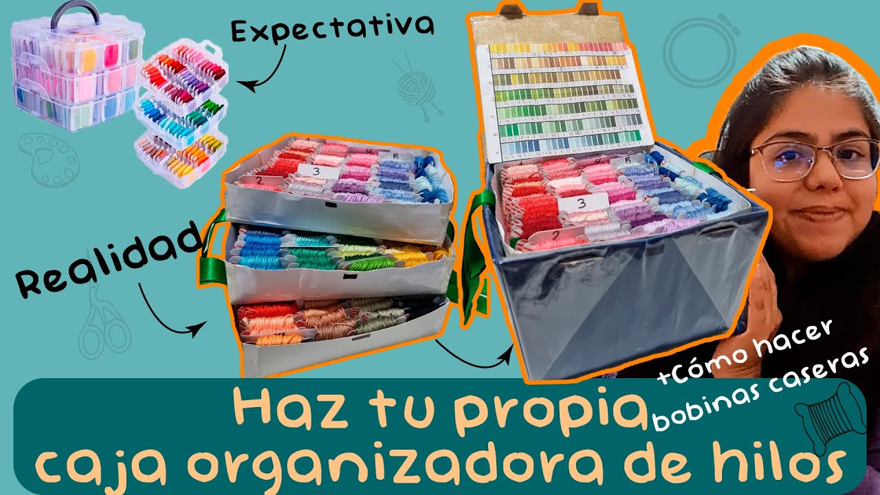 Caja Organizadora Hilos