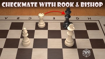 How To Checkmate With Rook and Bishop | 3D Chess Tutorial