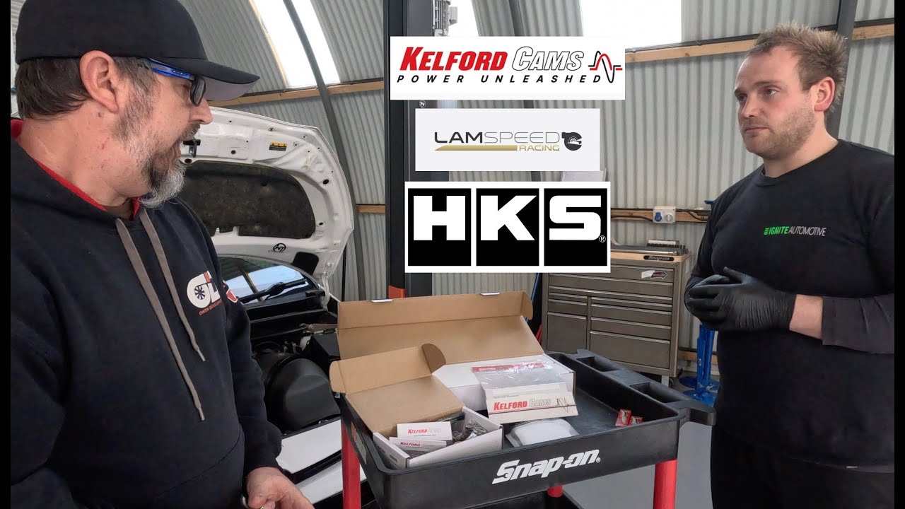 Kelford cams, valve springs, Lamspeed Racing headstuds & HKS gasket for