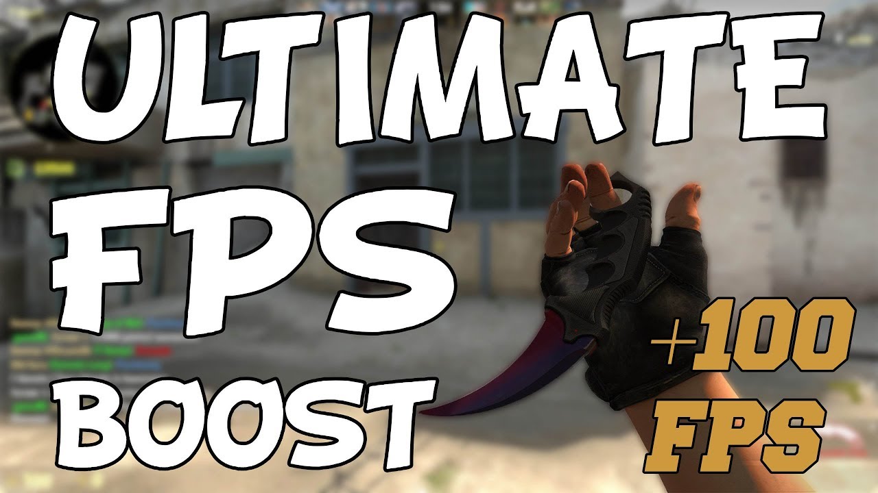 *NEW* 100+ FPS BOOST IN CS:GO - YouTube