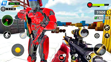 FPS Robot Shooting Strike:AndroidGame           Play#Part15