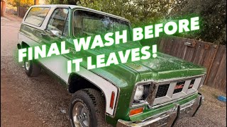 THE GMC JIMMY IS SOLD! #k5blazer #gmc #truck #jimmy #sold #classiccars #classictrucks 