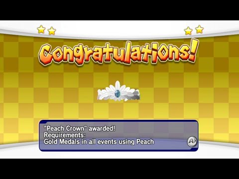 Mario Sonic At The Olympic Games 2008 All Gold Medals Peach