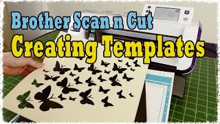 Brother Scan n Cut Tutorial: Create Duplicate Templates and Shapes