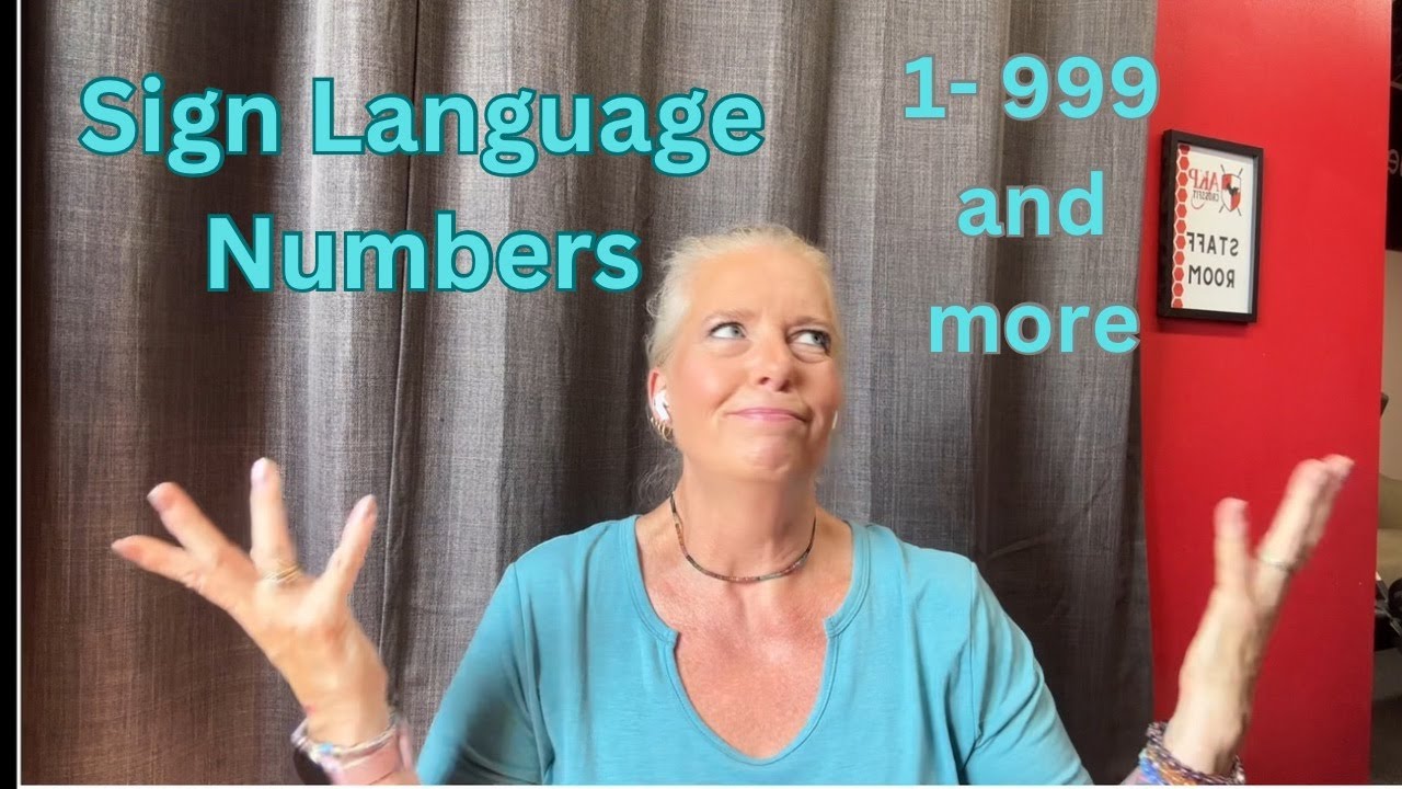 Ultimate Guide to Sign Language Numbers 1 to 1 Billion - YouTube