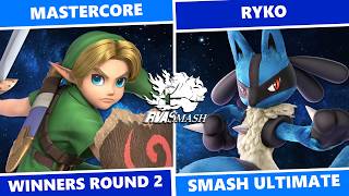 RVA Smash 231: Winners Round 2 - MasterCore (Young Link) Vs. Ryko (Lucario) SSBU