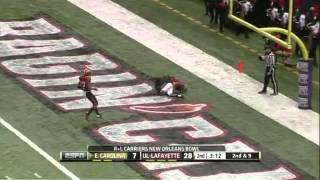 [ESPN] - New Orleans Bowl Highlights (University Of Louisiana Lafayette vs. East Carolina)