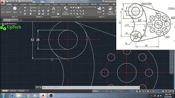Auto CAD 2015 | 2D Sketch Practice Exercise | Apply Dimension | Example 1 (Part 2)