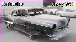 Restoration Abandoned Chevrolet Bel Air (1954)