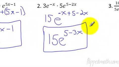 Traditional Algebra 2 – 9.3 The Number e