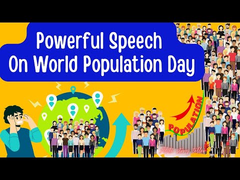 speech on world population day 2023