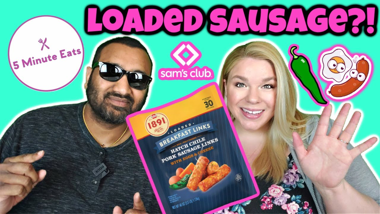 Sam's Club Hormel 1891 Loaded Breakfast Sausage Links Review YouTube