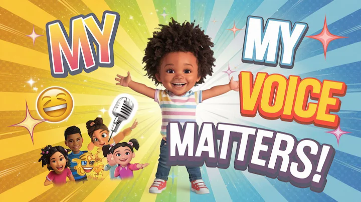 I Have a Voice! 🎤 | Empowering Kids Song About Speaking Up & Confidence