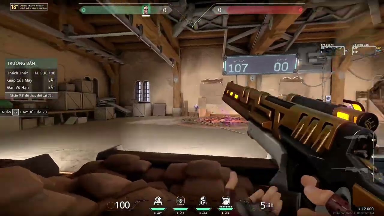 Chamber cần OP hướng dẫn cơ bản cho người mới bắn OP #valorant #valorantclutchmoments #valorantclips