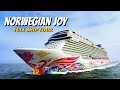 Norwegian Joy | Full Walkthrough Ship Tour & Review 4K | All Public Spaces, , Bars And Restaurants