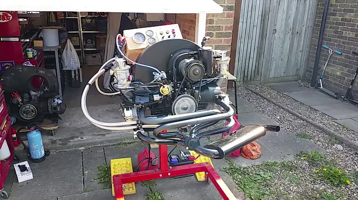 VW 1776 engine first start after rebuild