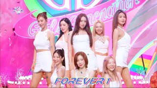 (CLEAN MR REMOVED / MR 제거) GIRLS' GENERATION (소녀시대) - FOREVER 1 (Music Bank / 20220819)