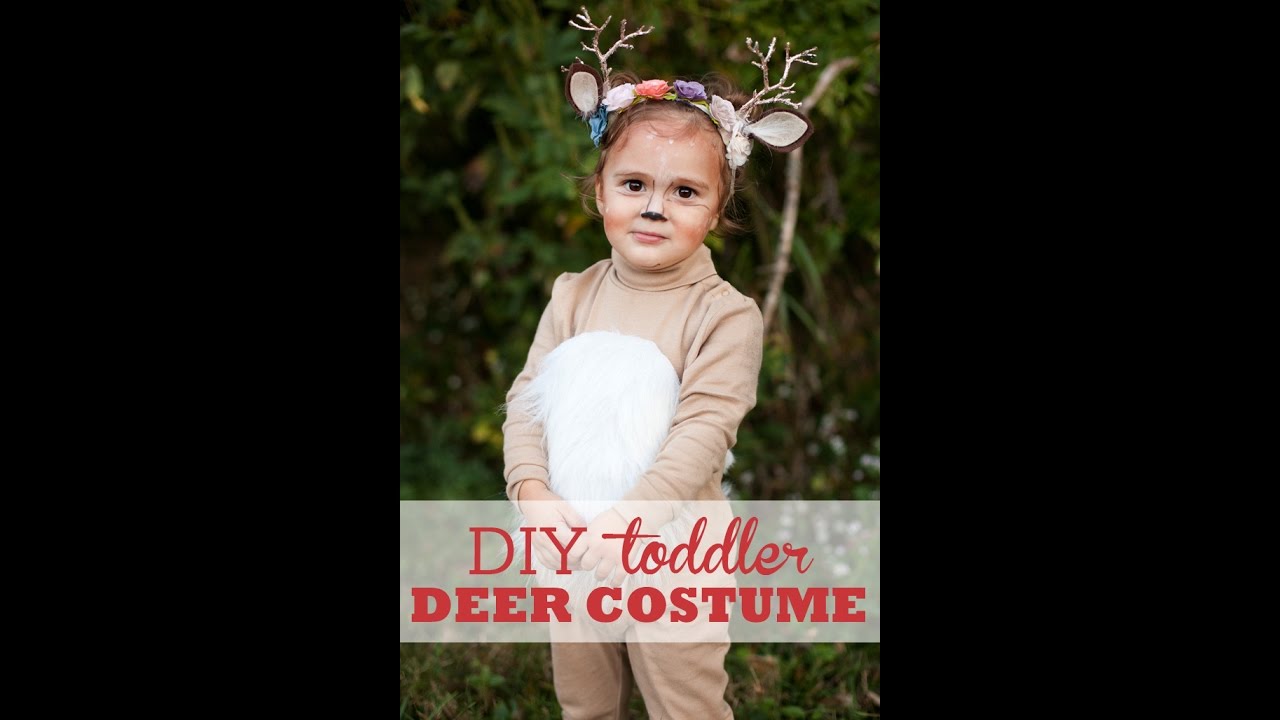 diy baby deer costume