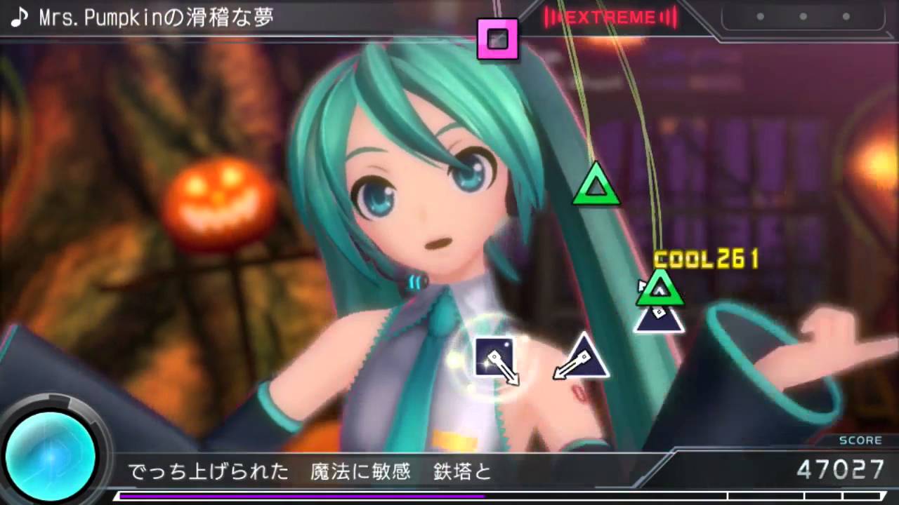 Hatsune Miku Project Diva X - Mrs. Pumpkin no Kokkei na Yume