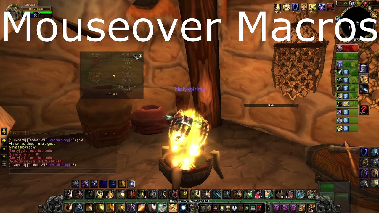 Best Macros For Raiding WOTLK World of Warcraft Warmane Icecrown