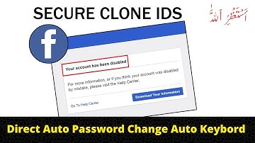 How Change Password of Clonn ids | Facebook ids Password Phange | Auto Password Change