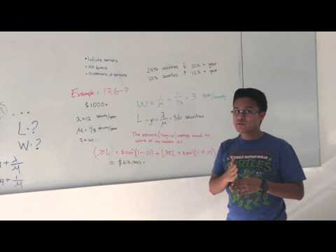 Queueing theory infinite servers M/M/∞