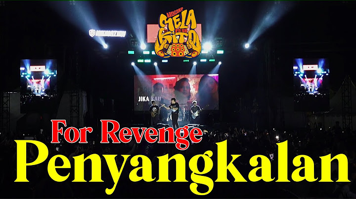 For Revenge - Penyangkalan