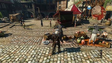The Witcher 3 - Floating People and Missing Faces Glitch