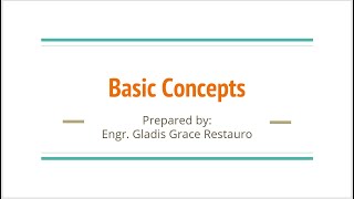Basic Concepts - Electrical Circuits 1