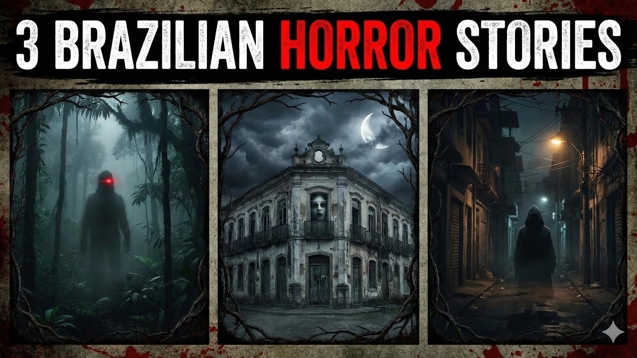 3 Brazilian Horror Stories | Scary Stories from Brazil (Ghosts, Folklore & Real Paranormal Events)